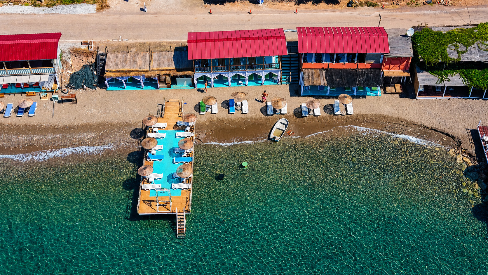 Assos’ta Denize Açılan Özel Bir Tatil
